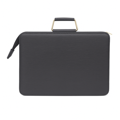 PORTAFOLIO SIMIL CUERO CON VARIOS COMPARTIMIENTOS