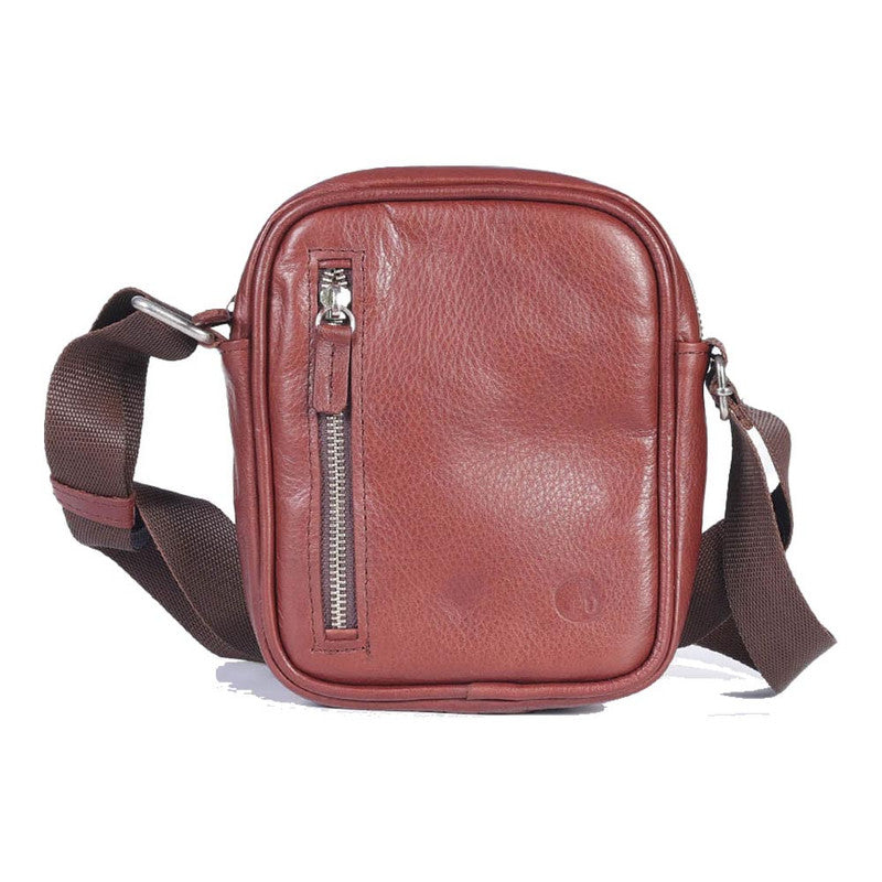 MORRAL BANDOLERA CHICO 18 cm. DE CUERO