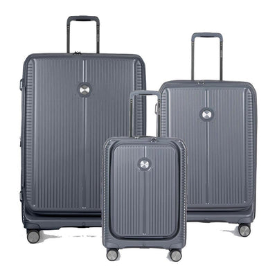 SET DE 3 VALIJAS CON TAPA FRONTAL ROME