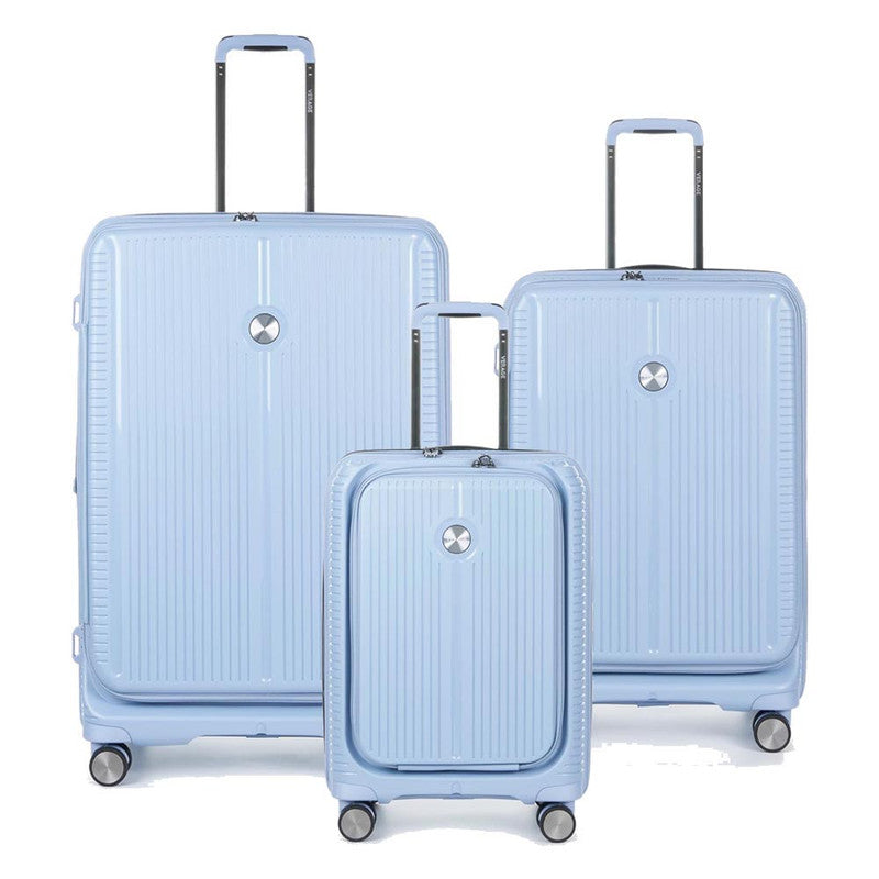 SET DE 3 VALIJAS CON TAPA FRONTAL ROME