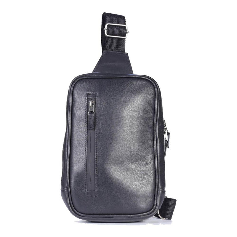 MORRAL CRUZADO 28 cm.  DE CUERO