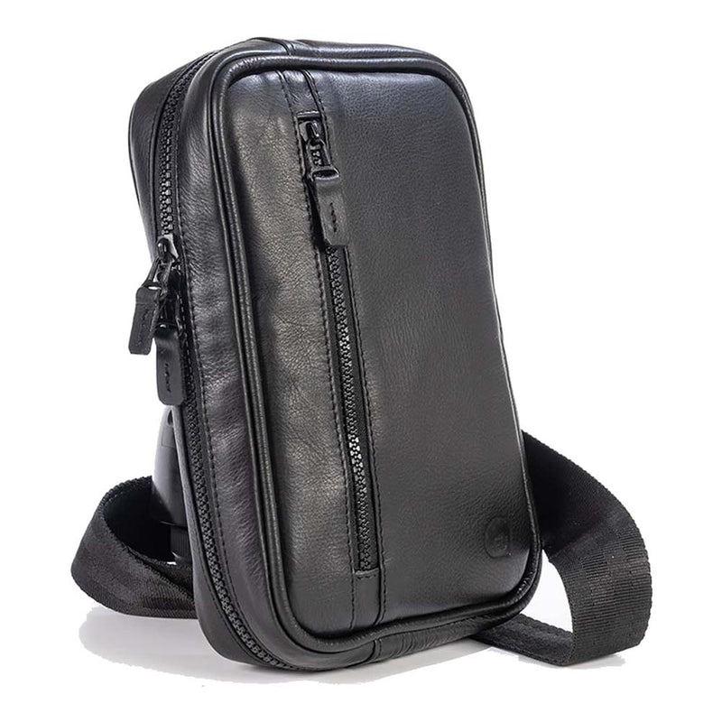 CARTERA VERTICAL CRUZADA 25 cm. DE CUERO