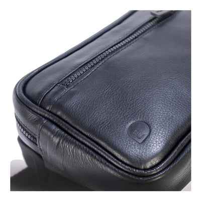 CARTERA VERTICAL CRUZADA 25 cm. DE CUERO