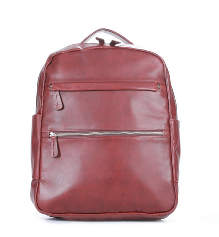 MOCHILA PORTANOTEBOOK CUERO 15 PULGADAS