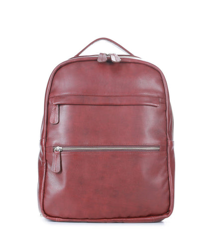 MOCHILA DE CUERO PORTANOTEBOOK 14 PULGADAS