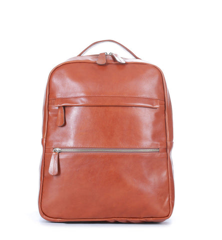 MOCHILA DE CUERO PORTANOTEBOOK 14 PULGADAS