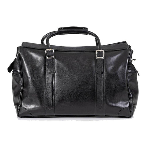 BOLSO DE CUERO GRANDE 52 cm. DE CUERO APTO CABINA