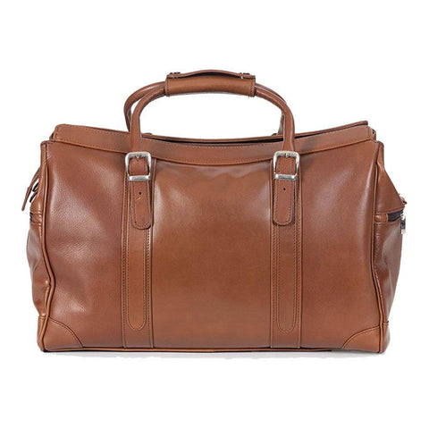 BOLSO DE CUERO CHICO 40 cm. DE CUERO APTO CABINA