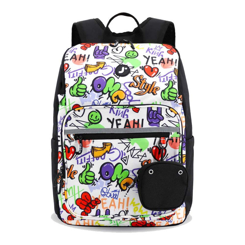 MOCHILA DE ESPALDA + LUNCHERA ESCOLAR JUNIOR