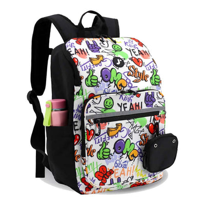 MOCHILA DE ESPALDA + LUNCHERA ESCOLAR JUNIOR