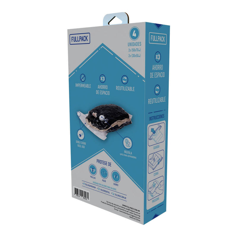 BOLSAS DE COMPRESION PARA GUARDADO FAMILY PACK (2x PACKs x2u.)