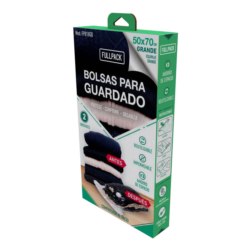 BOLSAS DE COMPRESION PARA GUARDADO GRANDES (PACK x2u.)