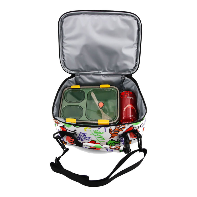 LUNCHERA ESCOLAR CON CORREA CODY