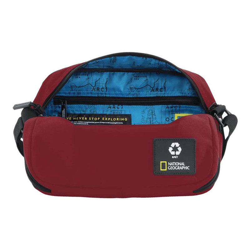 MORRAL BANDOLERA 2 COMPARTIMIENTOS RPET OCEAN