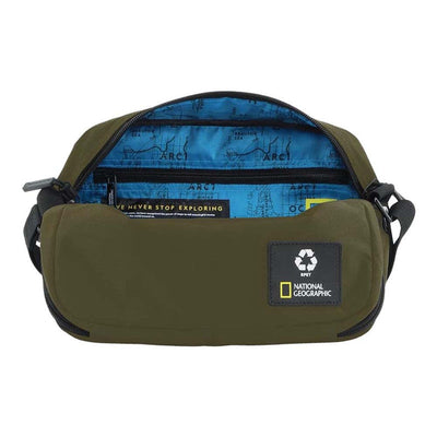 MORRAL BANDOLERA 2 COMPARTIMIENTOS RPET OCEAN