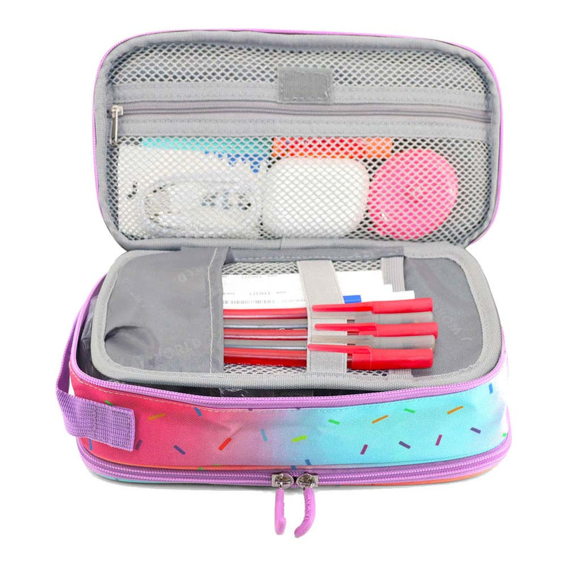 CARTUCHERA CON CORREA DOODLE