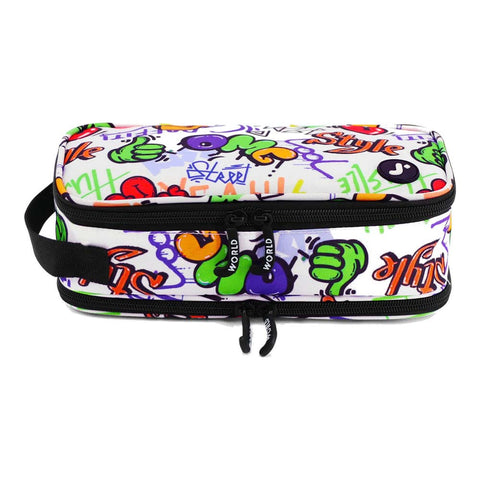 CARTUCHERA CON CORREA DOODLE