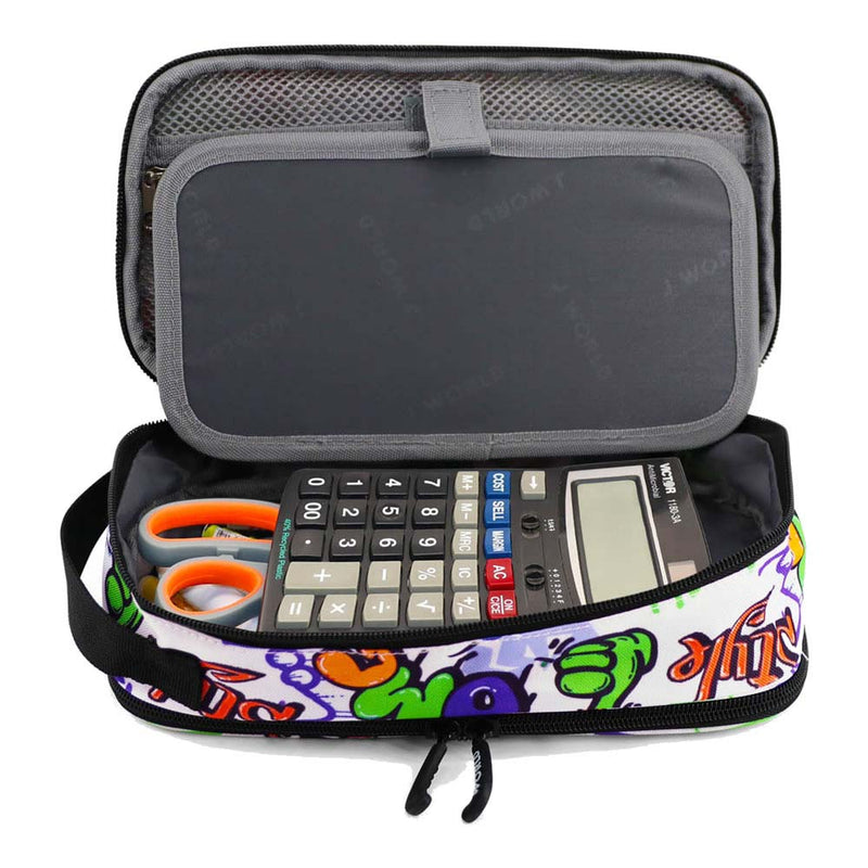 CARTUCHERA CON CORREA DOODLE