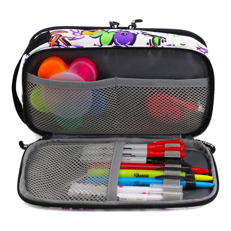 CARTUCHERA CON CORREA DOODLE