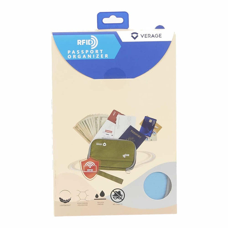 PORTAPASAPORTE ORGANIZADOR CON RFID VG5049