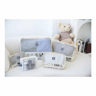 SET ORGANIZADOR DE ROPA PARA VALIJA 5 en 1 VG5051