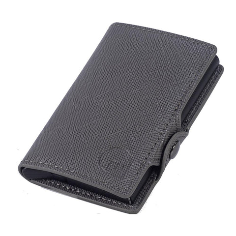 BILLETERA DE POLIURETANO SIMPLE CON CARD SLIDER EQUIPAJE URBANO