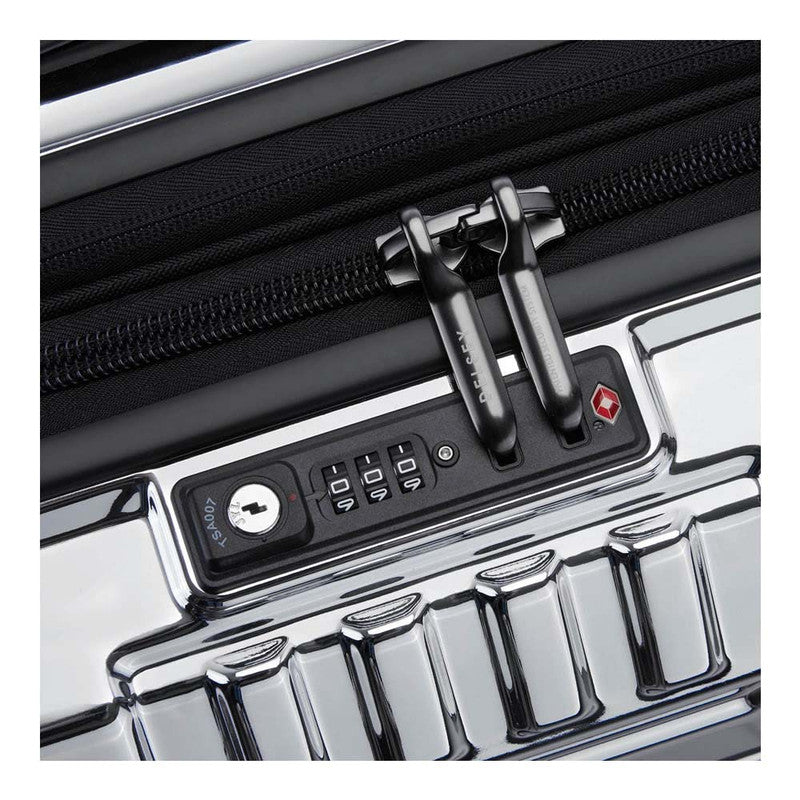 VALIJA DE CABINA EXPANDIBLE 55 cm. REMPART CHROME EDITION