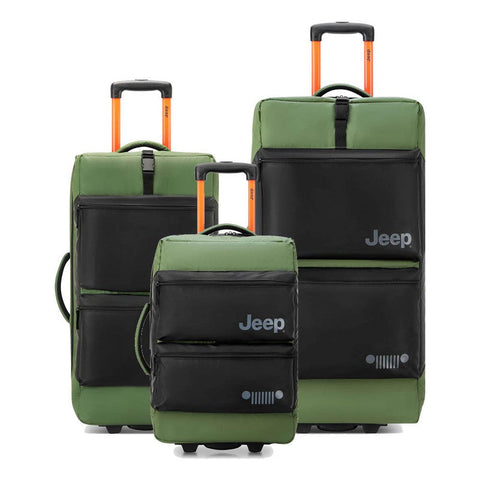 SET DE 3 BOLSOS IMPERMEABLES JEEP by DELSEY 6B