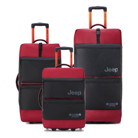 SET DE 3 BOLSOS IMPERMEABLES JEEP by DELSEY 6B