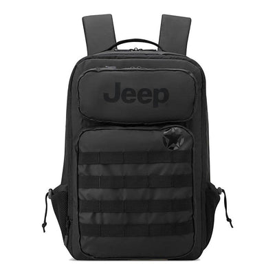 MOCHILA PORTANOTEBOOK TACTICA EXPANDIBLE 17" IMPERMEABLE JEEP BY DELSEY 10B