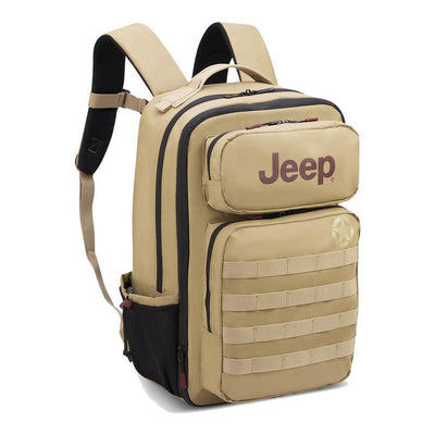 MOCHILA PORTANOTEBOOK TACTICA EXPANDIBLE 17" IMPERMEABLE JEEP BY DELSEY 10B