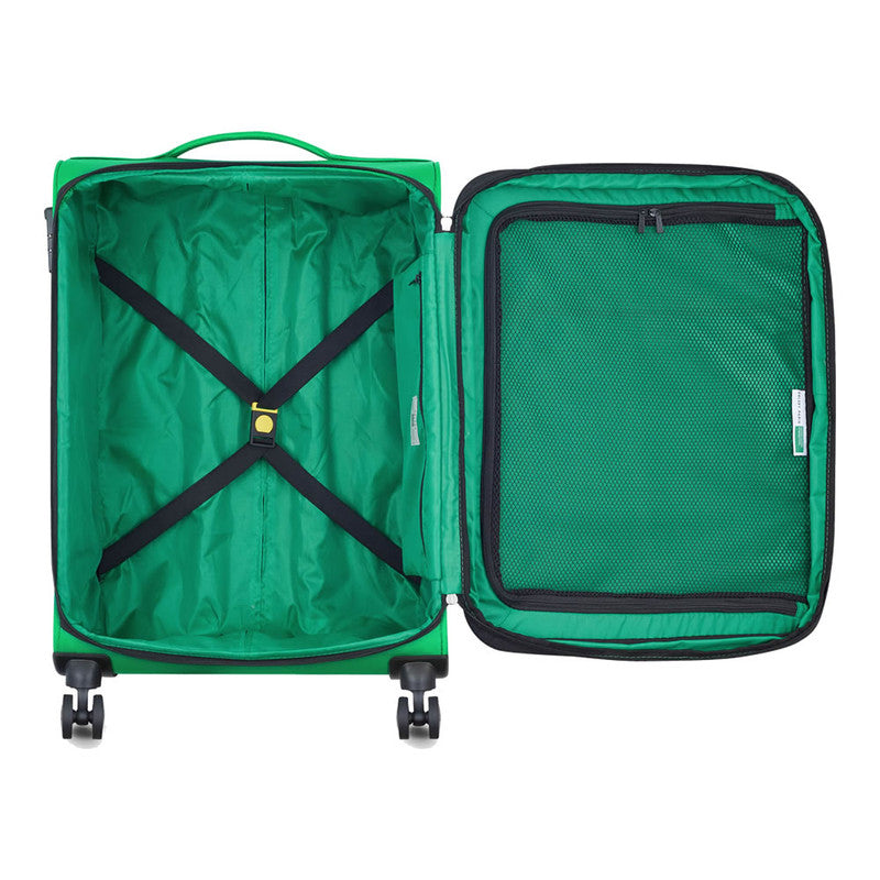 VALIJA DE CABINA EXPANDIBLE 55cm. BENETTON COLOR BLOCK by DELSEY