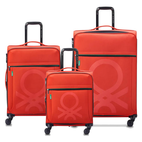 SET DE 3 VALIJAS EXPANDIBLES BENETTON COLOR BLOCK by DELSEY