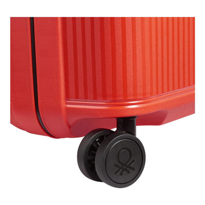 VALIJA DE CABINA 55 cm. BENETTON COLOR BLOCK HARSIDE by DELSEY