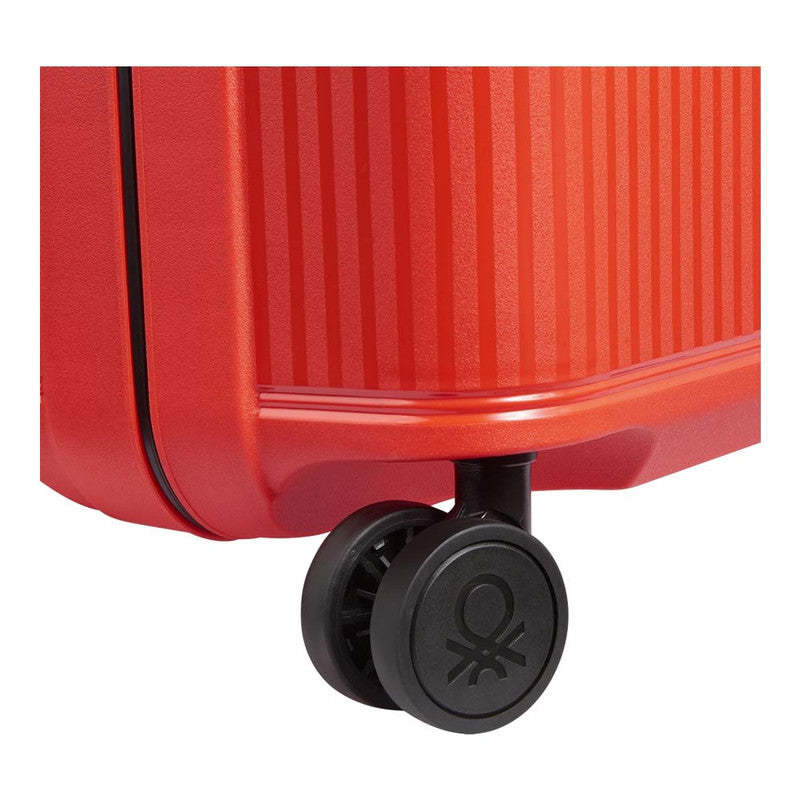 VALIJA DE CABINA 55 cm. BENETTON COLOR BLOCK HARSIDE by DELSEY