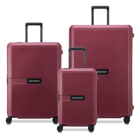 SET DE 3 VALIJAS SECURITECH STONE by DELSEY