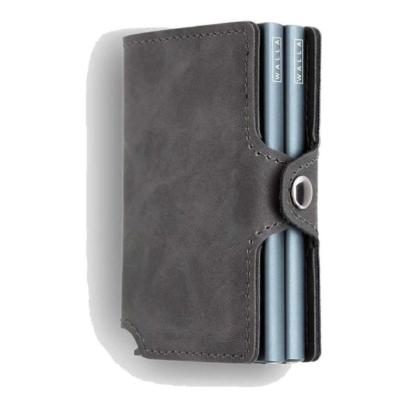 BILLETERA DE CUERO DOBLE VINTAGE
